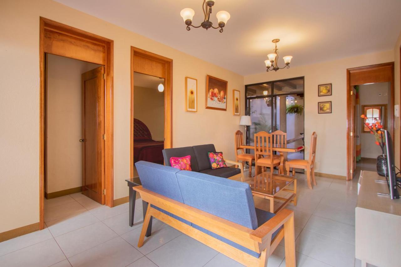 Casa Del Barrio Apartments Oaxaca מראה חיצוני תמונה